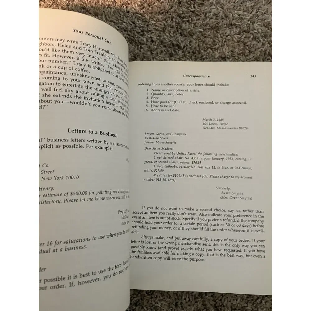 Emily Posts Etiquette Book 14th Edition HC 1984 Vintage Classic Guide To Modern